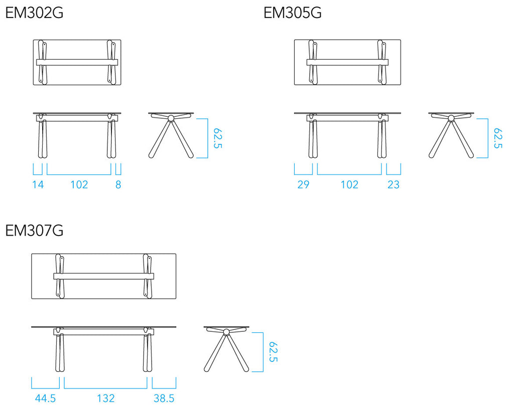 Giulie Dining Table HIDA
