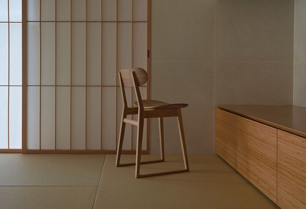Suwari Chair (wooden seat)