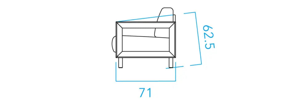 Contract Collection Sofa 2P - Furniture