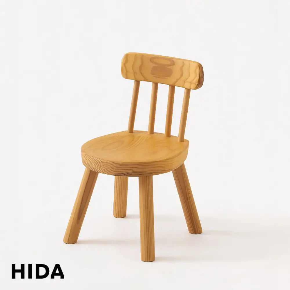 Hida Arda Kid’s Chair by Enzo Mari - Cedro Japonés Comprimido / Haya - Furniture