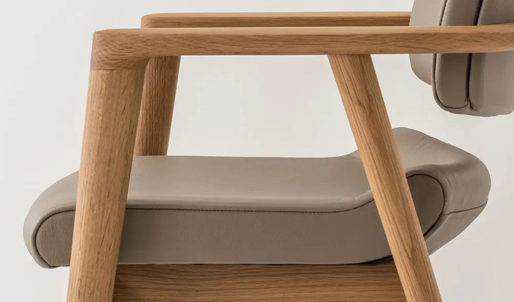 HIDA Special Reserve Armchair (Green) - Japanese chestnut - Furniture