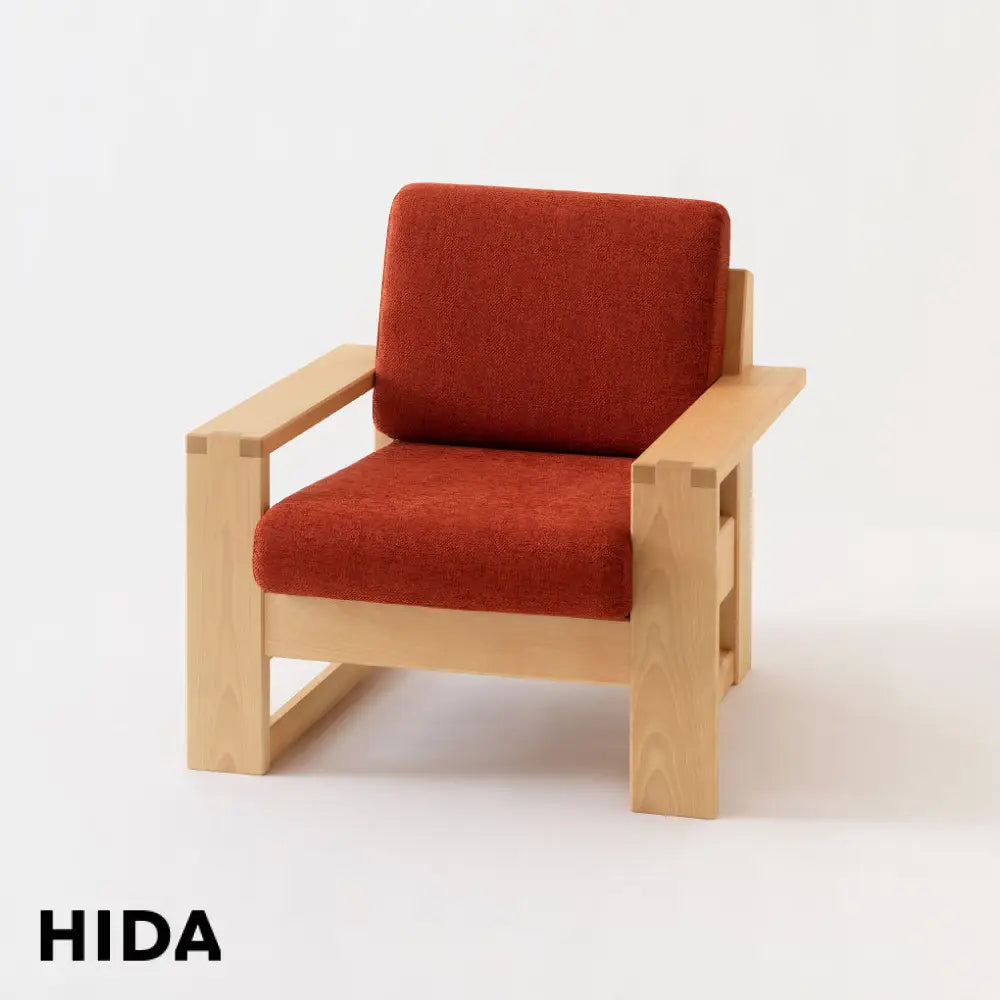 Hokkaido Mingei Sofa 1P - Abedul - Furniture
