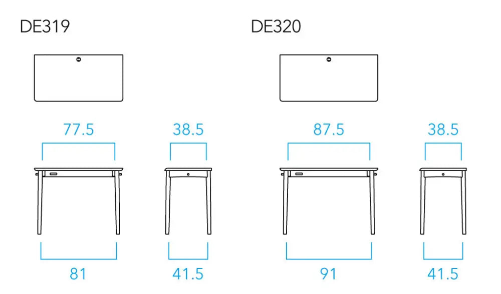 Rodan Desk - Roble Blanco - Escritorio