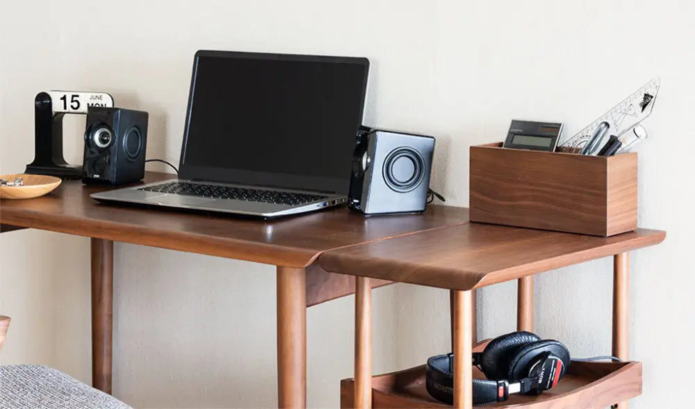 Rodan Desk - Roble Blanco - Escritorio