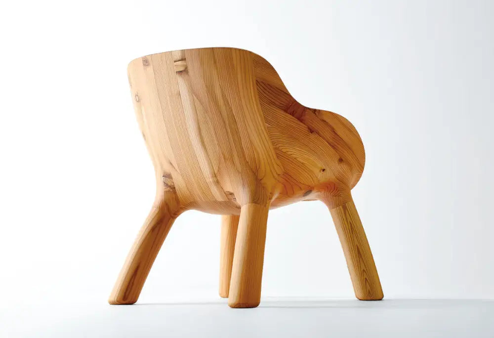 Shinra Lounge Chair - Cedro Japonés - Furniture