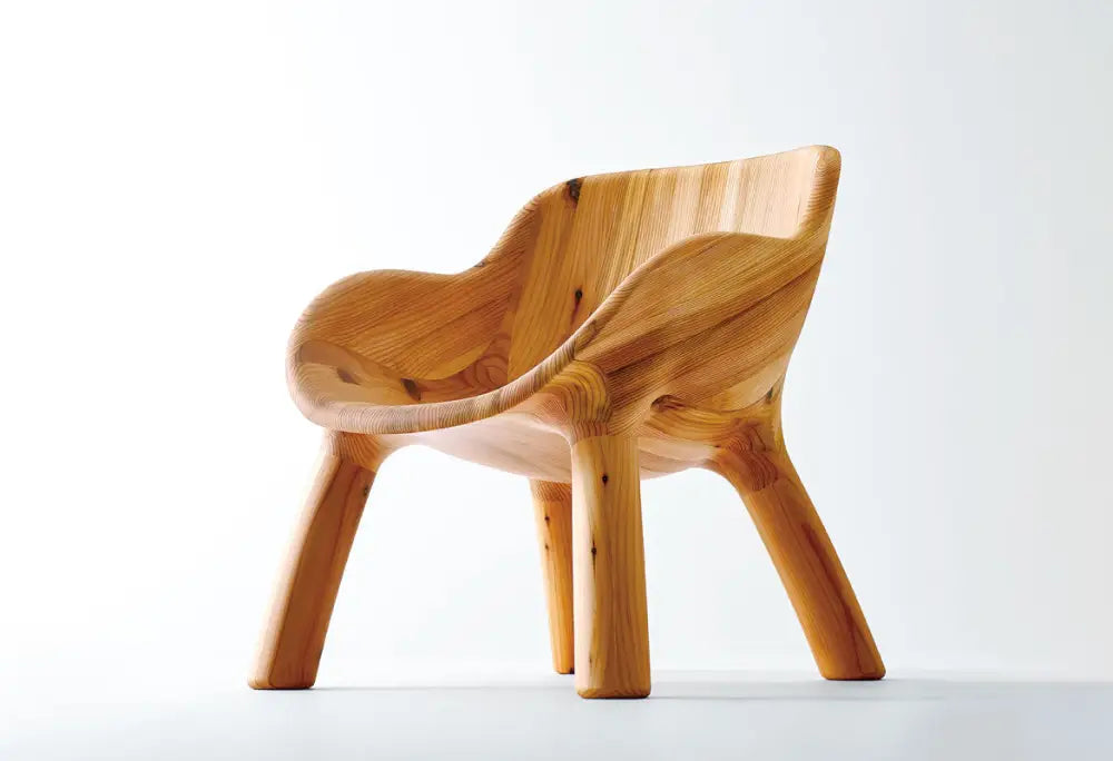 Shinra Lounge Chair - Cedro Japonés - Furniture