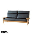 Standard Collection Sofa 3P - Roble Blanco Con Nudo - Furniture