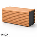 Stripe Bench KU660 - Cedro Japonés Comprimido - Furniture