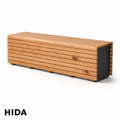 Stripe Bench KU664 - Cedro Japonés Comprimido - Furniture
