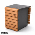 Stripe Table KU145T - Cedro Japonés Comprimido - Furniture