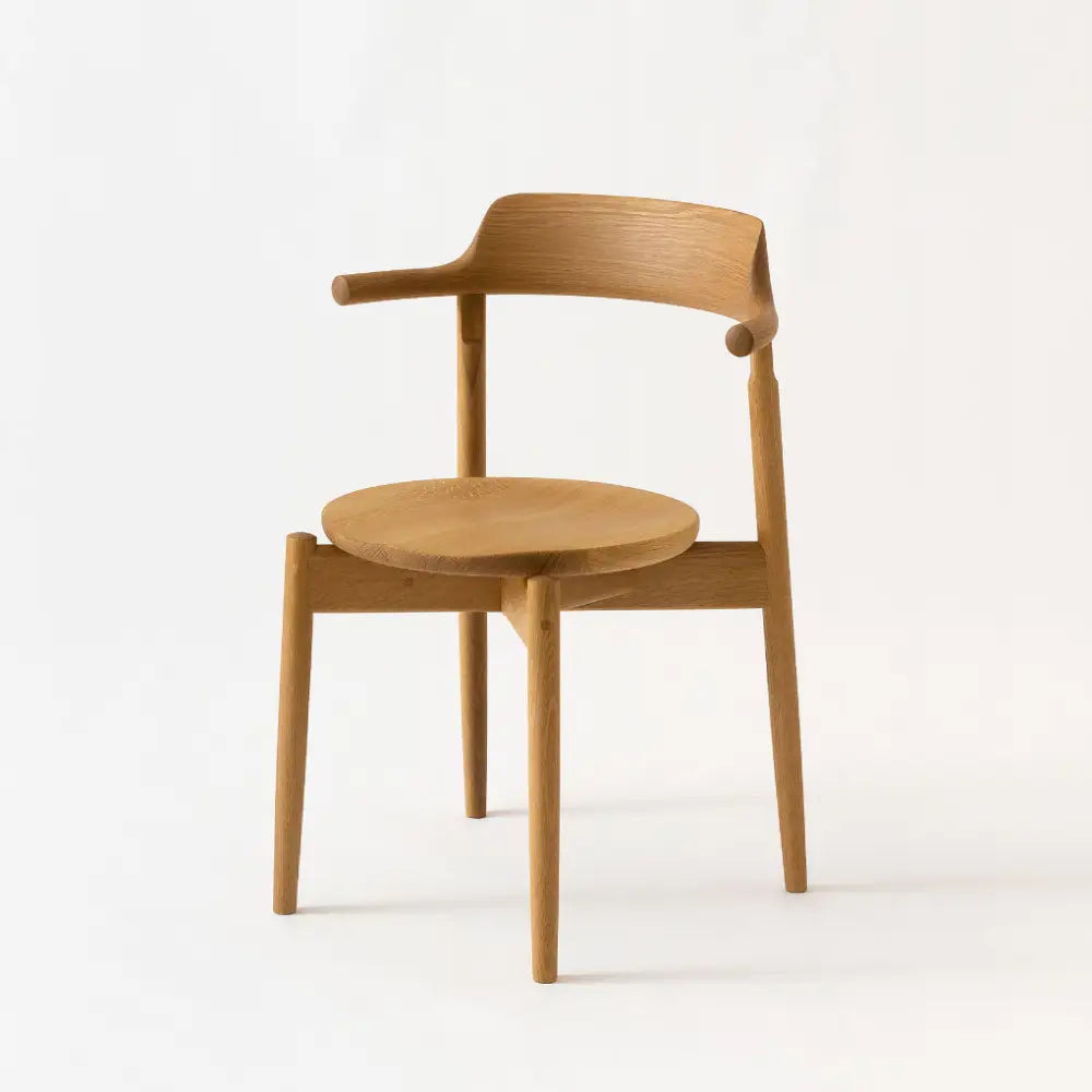 Tsubura Semi Armchair - Roble Blanco