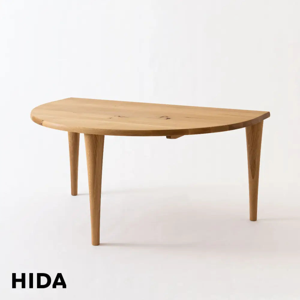 Words from Forest Mesa Semicircular Alta | HIDA - Castaño Japonés - Furniture